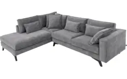 Goossens hoekbank chambre grijs stof - 8235692-goossens-chambre-bank-stof-grijs-01
