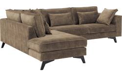 Goossens hoekbank chambre bruin stof - 8235694-goossens-chambre-bank-stof-bruin-01