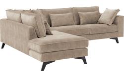 Goossens hoekbank chambre beige stof - 8235696-goossens-chambre-bank-stof-bruin-01
