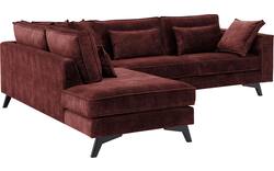 Goossens hoekbank chambre rood stof - 8235697-goossens-chambre-bank-stof-rood-01