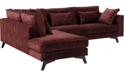 Goossens hoekbank chambre rood stof - 8235697-goossens-chambre-bank-stof-rood-01