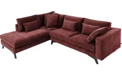 Goossens hoekbank chambre rood stof - 8235697-goossens-chambre-bank-stof-rood-01