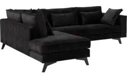 Goossens hoekbank chambre grijs stof - 8235700-goossens-chambre-bank-stof-grijs-01