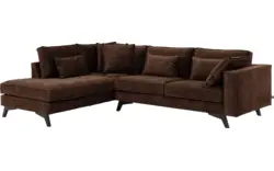 Goossens hoekbank chambre bruin stof - 8235701-goossens-chambre-bank-stof-bruin-01