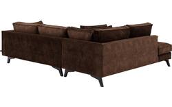 Goossens hoekbank chambre bruin stof - 8235701-goossens-chambre-bank-stof-bruin-01