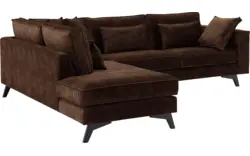 Goossens hoekbank chambre bruin stof - 8235701-goossens-chambre-bank-stof-bruin-01
