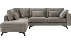 Goossens hoekbank chambre grijs stof - 8235702-goossens-chambre-bank-stof-grijs-01
