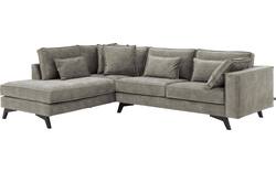 Goossens hoekbank chambre grijs stof - 8235702-goossens-chambre-bank-stof-grijs-01