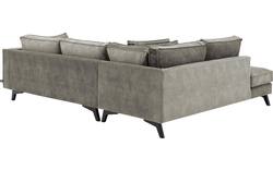 Goossens hoekbank chambre grijs stof - 8235702-goossens-chambre-bank-stof-grijs-01