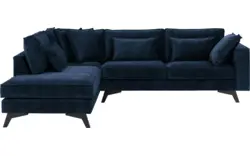 Goossens hoekbank chambre blauw stof - 8235703-goossens-chambre-bank-stof-blauw-01
