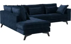 Goossens hoekbank chambre blauw stof - 8235703-goossens-chambre-bank-stof-blauw-01