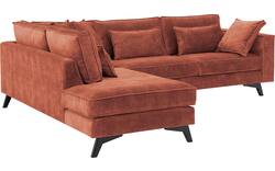 Goossens hoekbank chambre roze stof - 8235704-goossens-chambre-bank-stof-roze-01