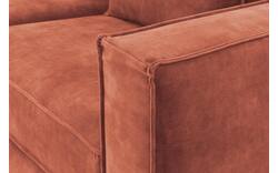 Goossens hoekbank chambre roze stof - 8235704-goossens-chambre-bank-stof-roze-01