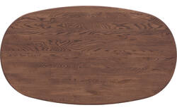 Goossens eettafel bjarte donker bruin eiken - 8235727-goossens-bjarte-eettafel-eiken-donker-bruin-01