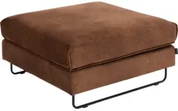 Goossens hocker jorney bruin stof - 8235732-goossens-jorney-bank-stof-bruin-16