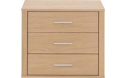 Goossens inzetladenblok wood nature wit eiken - 8235759-goossens-wood-nature-kast-accessoires-eiken-01
