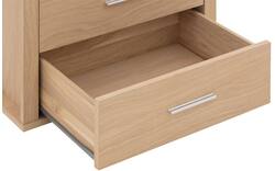 Goossens inzetladenblok wood nature wit eiken - 8235759-goossens-wood-nature-kast-accessoires-eiken-01