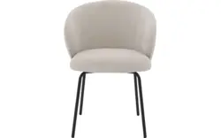Goossens eetkamerstoel noomi beige stof - 8235779-goossens-noomi-stoel-onderdelen-metaal-01