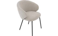Goossens eetkamerstoel noomi beige stof - 8235779-goossens-noomi-stoel-onderdelen-metaal-01