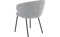 Goossens eetkamerstoel noomi blauw stof - 8235780-goossens-noomi-stoel-onderdelen-metaal-01