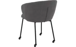 Goossens eetkamerstoel noomi grijs stof - 8235789-goossens-noomi-stoel-onderdelen-metaal-01