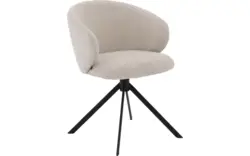 Goossens eetkamerstoel noomi beige stof - 8235791-goossens-noomi-stoel-onderdelen-metaal-01