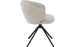 Goossens eetkamerstoel noomi beige stof - 8235791-goossens-noomi-stoel-onderdelen-metaal-01