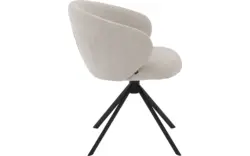 Goossens eetkamerstoel noomi beige stof - 8235791-goossens-noomi-stoel-onderdelen-metaal-01