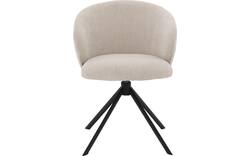 Goossens eetkamerstoel noomi beige stof - 8235791-goossens-noomi-stoel-onderdelen-metaal-01
