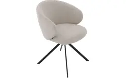 Goossens eetkamerstoel noomi beige stof - 8235791-goossens-noomi-stoel-onderdelen-metaal-01