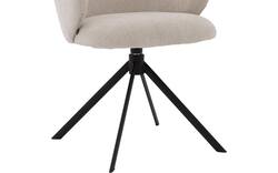 Goossens eetkamerstoel noomi beige stof - 8235791-goossens-noomi-stoel-onderdelen-metaal-01