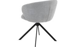 Goossens eetkamerstoel noomi blauw stof - 8235792-goossens-noomi-stoel-onderdelen-metaal-01