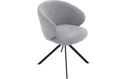 Goossens eetkamerstoel noomi blauw stof - 8235792-goossens-noomi-stoel-onderdelen-metaal-01