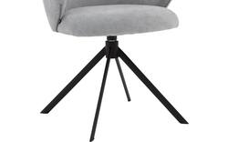 Goossens eetkamerstoel noomi blauw stof - 8235792-goossens-noomi-stoel-onderdelen-metaal-01