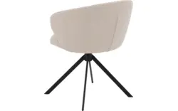 Goossens eetkamerstoel noomi beige stof - 8235796-goossens-noomi-stoel-onderdelen-metaal-01