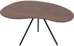 Goossens salontafel saya donker bruin eiken - 8240050-goossens-saya-salontafel-eiken-01