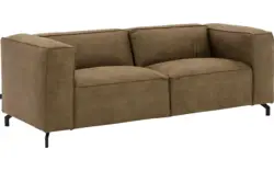 Goossens zitbank calvin groen micro leer - 8240110-goossens-calvin-bank-micro-leer-groen-01