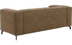 Goossens zitbank calvin groen micro leer - 8240110-goossens-calvin-bank-micro-leer-groen-01