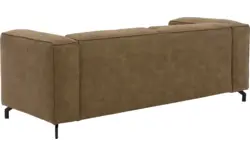Goossens zitbank calvin groen micro leer - 8240110-goossens-calvin-bank-micro-leer-groen-01