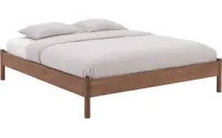 Goossens bedframe roll donker bruin eiken - 8240219-goossens-roll-bedframe-eiken-01