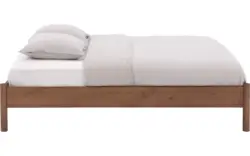 Goossens bedframe roll donker bruin eiken - 8240219-goossens-roll-bedframe-eiken-01