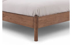 Goossens bedframe roll donker bruin eiken - 8240219-goossens-roll-bedframe-eiken-01