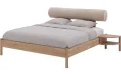 Goossens aanhaaktafel roll wit eiken - 8240221-goossens-roll-nachtkastje-eiken-01