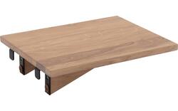 Goossens aanhaaktafel roll wit eiken - 8240230-goossens-roll-nachtkastje-eiken-01