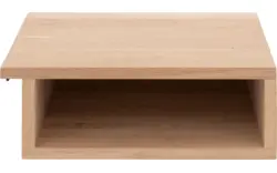 Goossens aanhaaktafel roll onbewerkt eiken - 8240233-goossens-roll-nachtkastje-eiken-01