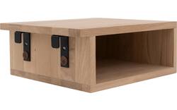 Goossens aanhaaktafel roll onbewerkt eiken - 8240233-goossens-roll-nachtkastje-eiken-01