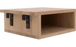 Goossens aanhaaktafel roll onbewerkt eiken - 8240233-goossens-roll-nachtkastje-eiken-01