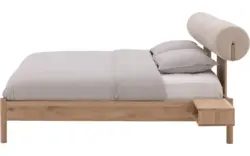 Goossens aanhaaktafel roll onbewerkt eiken - 8240233-goossens-roll-nachtkastje-eiken-01