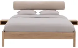 Goossens aanhaaktafel roll onbewerkt eiken - 8240233-goossens-roll-nachtkastje-eiken-01