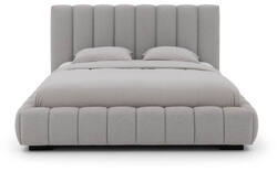 Goossens gestoffeerd bedframe amalfi grijs stof - 8240333-goossens-amalfi-bedframe-stof-02